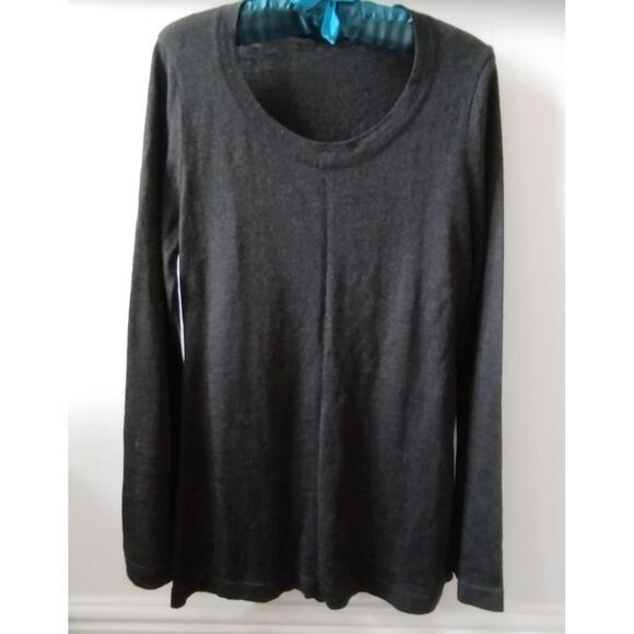Isabel Marant Charcoal Wool-Mix Knit Top – Size: Isabel Marant 2/ M /UK 12 - Picture 1 of 7